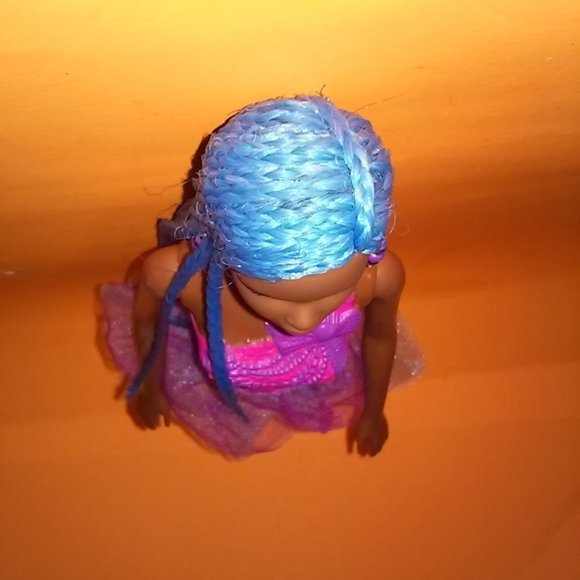 Barbie Doll Christie Ballet Dancer with Blue Braids Hairstyle - Picture 9 of 12